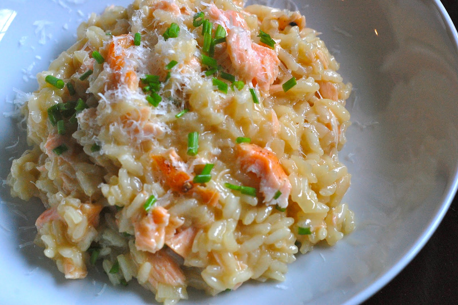 Low-FODMAP Salmon Risotto