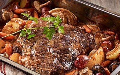 Low-FODMAP beef pot roast – slow cooker