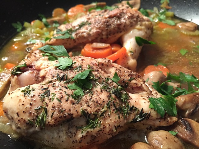 Low-fodmap chicken and carrot slow cooker