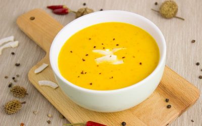 Low-FODMAP Tuscan Pumpkin Soup – slow cooker (4-8 hours)