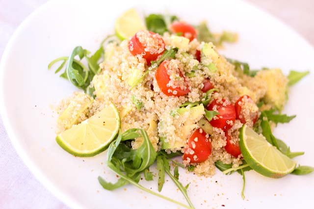 Thai Quinoa Salad with Fresh Herbs and Lime Vinaigrette - Once