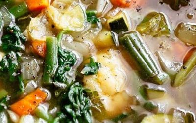 Low FODMAP Lentil and Vegetable Soup