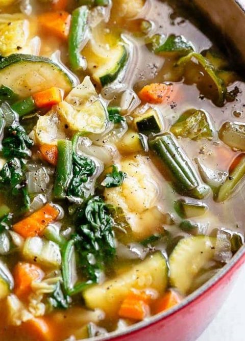Low FODMAP Lentil and Vegetable Soup - You Won't Starve